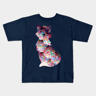 Sweet candy fox Kids T-Shirt